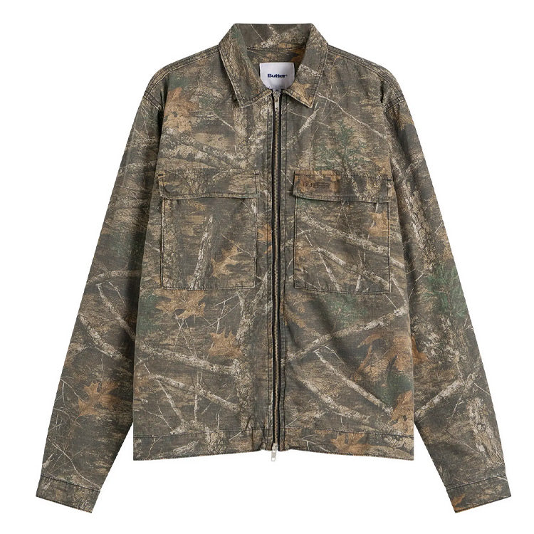 Butter Goods - Ripstop Chore Jacket - Forest Camo