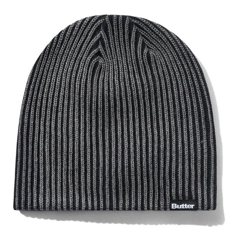 Butter Goods - Ribbed Skully Beanie  - Washed Forest