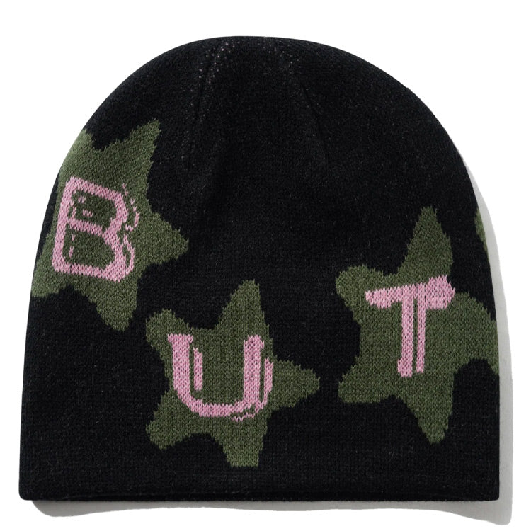 Butter Goods - Stars Skully Beanie - Black