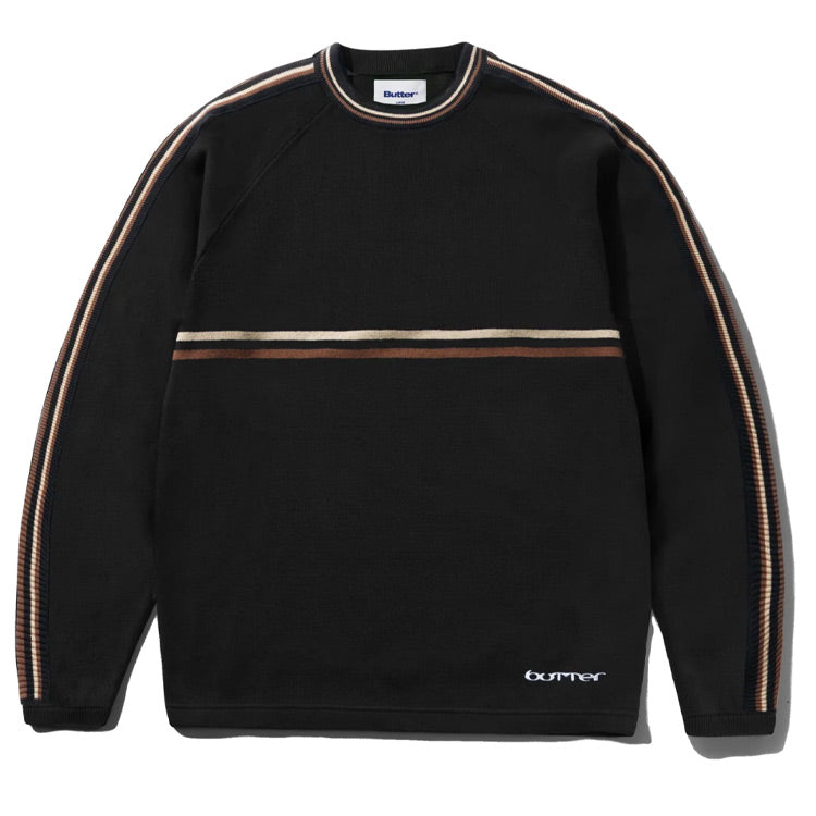 Butter Goods - Station Knit Sweater - Black