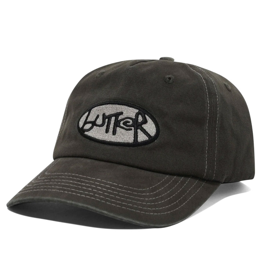 Butter Goods - Abseil 5 Panel Cap - Washed Charcoal