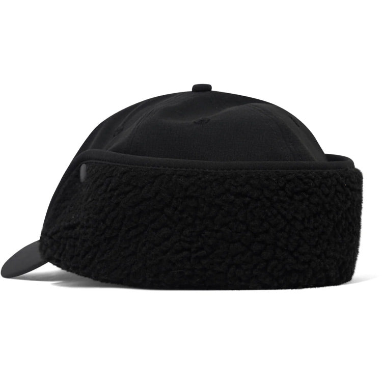 Butter Goods - All Terrain 5 Panel Flap Cap - Black