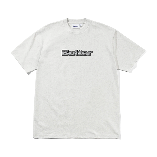 Butter Goods - Alloy Logo Tee - Ash