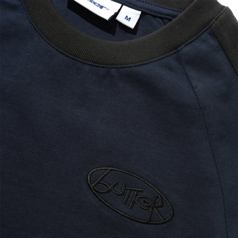 Butter Goods - Abseil Panel Tee - Navy