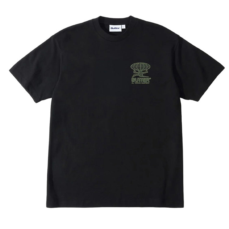 Butter Goods - Terrain Tee - Black 3