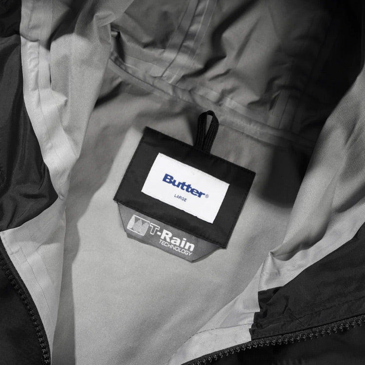 Butter Goods - T-Rain Jacket - Black/Graphite