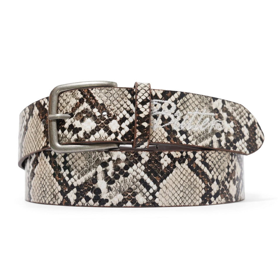 Butter Goods - Snake Skin Belt - Brown