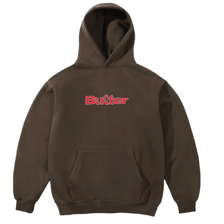 Butter Goods - Smashed Logo Pullover Hood - Brown