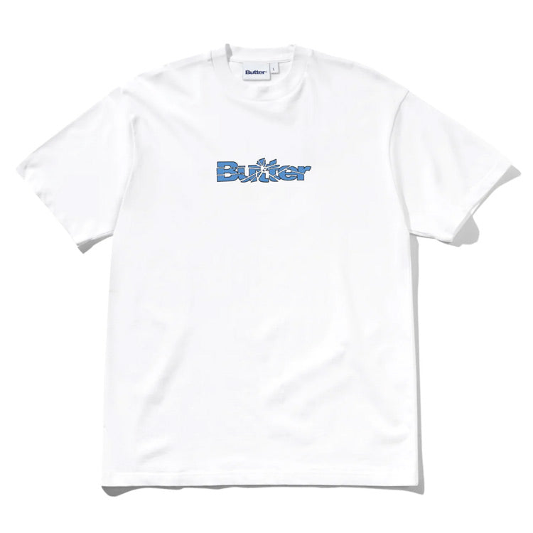 Butter Goods - Smashed Logo Tee - White