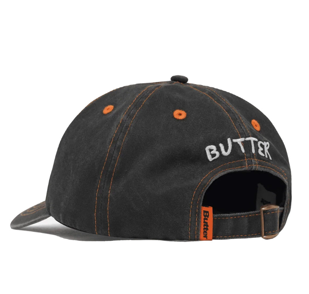 Butter Goods x Daniel Johnston - Enemy 5 Panel Cap - Black/Slate