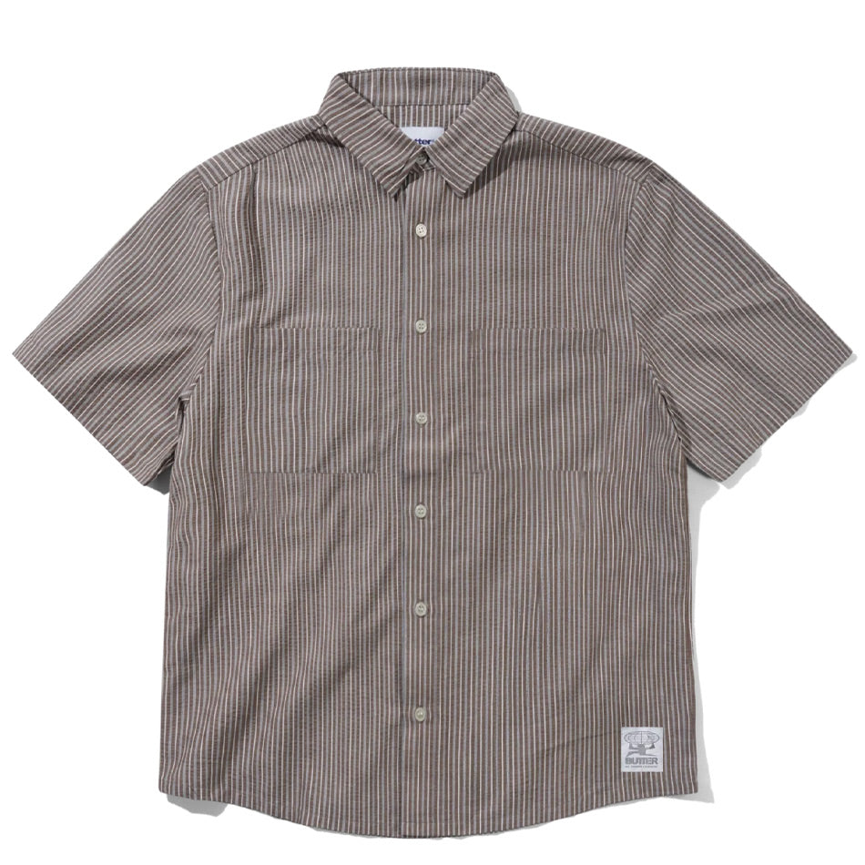 Butter Goods - Equipment S/S Shirt - Brown