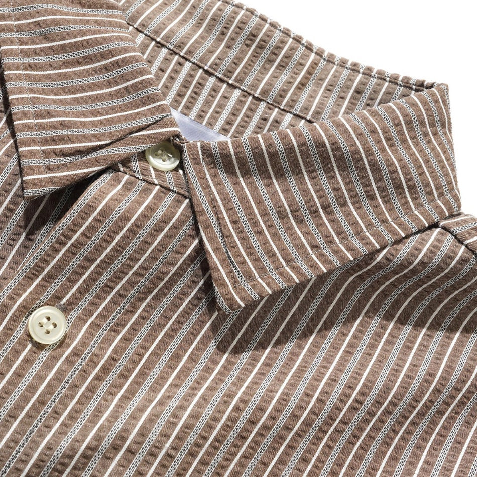 Butter Goods - Equipment S/S Shirt - Brown