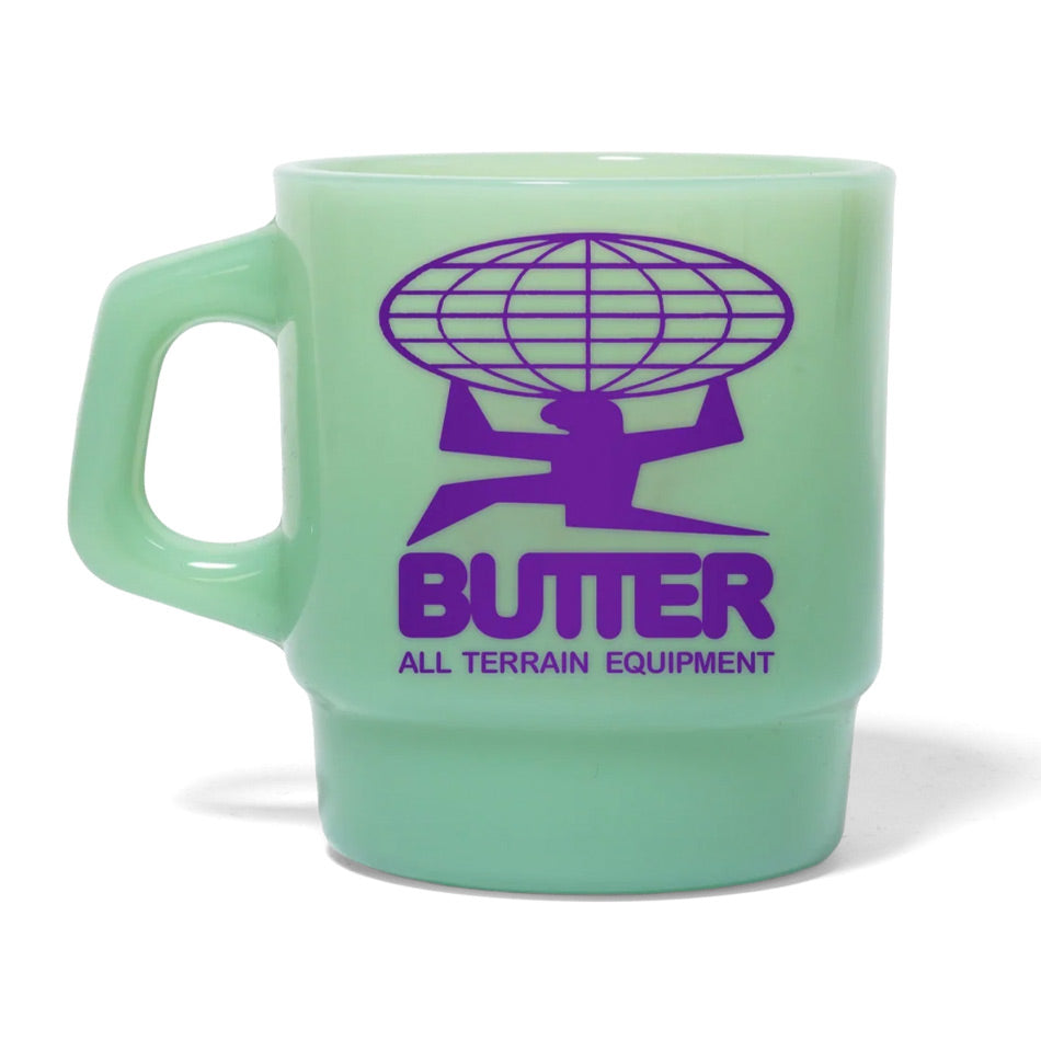 Butter Goods - Glass Mug - Green
