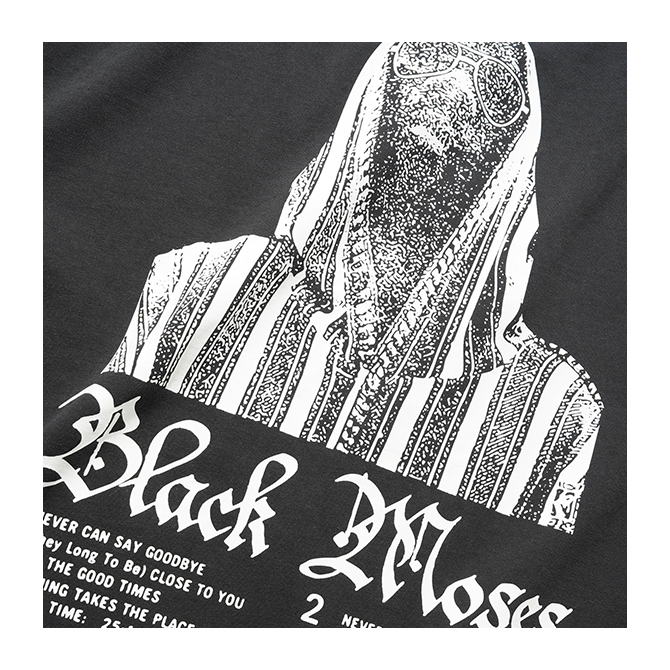 Butter Goods - Black Moses Tee - Washed Black