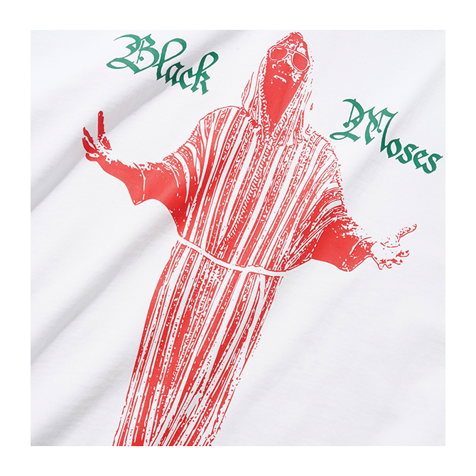 Butter Goods - Black Moses Tee - White
