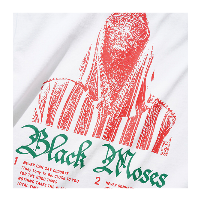 Butter Goods - Black Moses Tee - White
