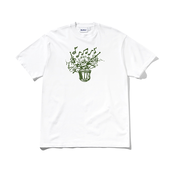 Butter Goods - Blaring Tee - White