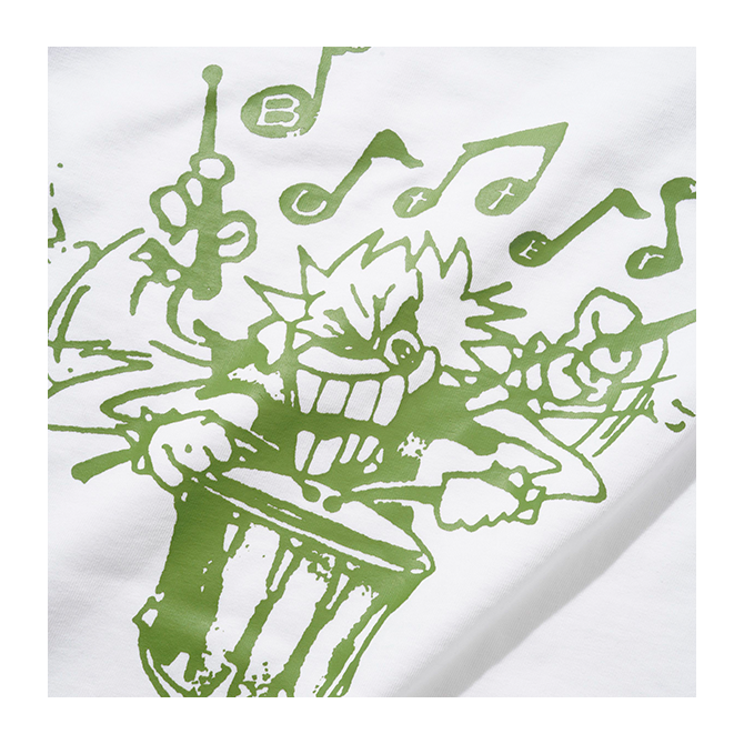 Butter Goods - Blaring Tee - White