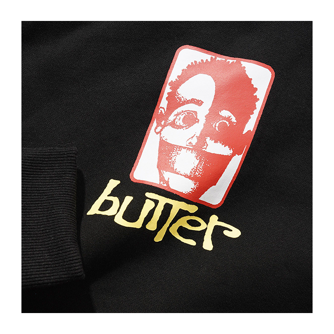 Butter Goods - Bound Pullover Hood - Black