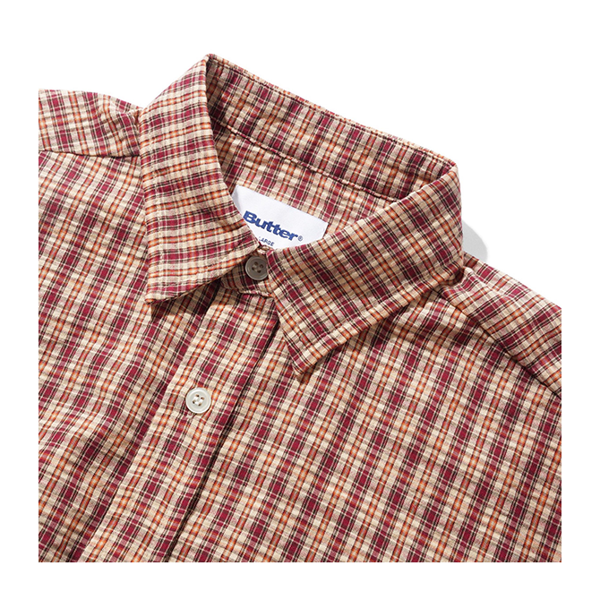 Butter Goods - Equipment S/S Shirt - Red/Yellow