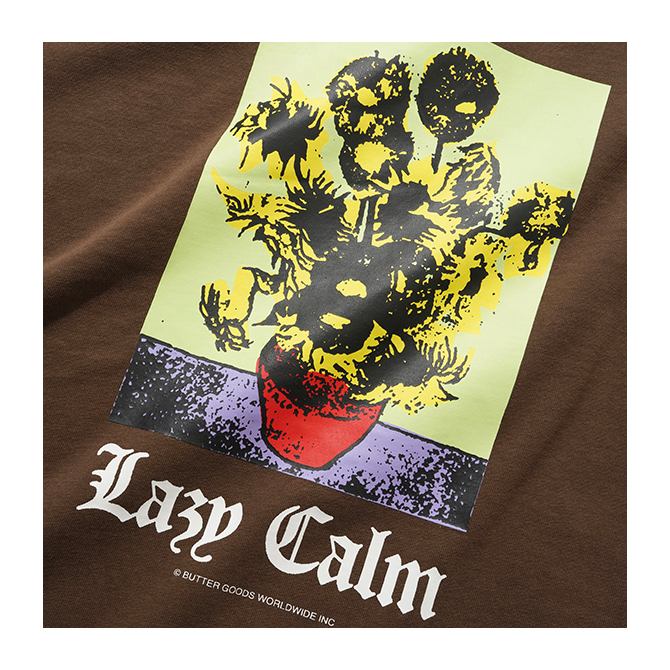 Butter Goods - Lazy Calm Tee - Brown
