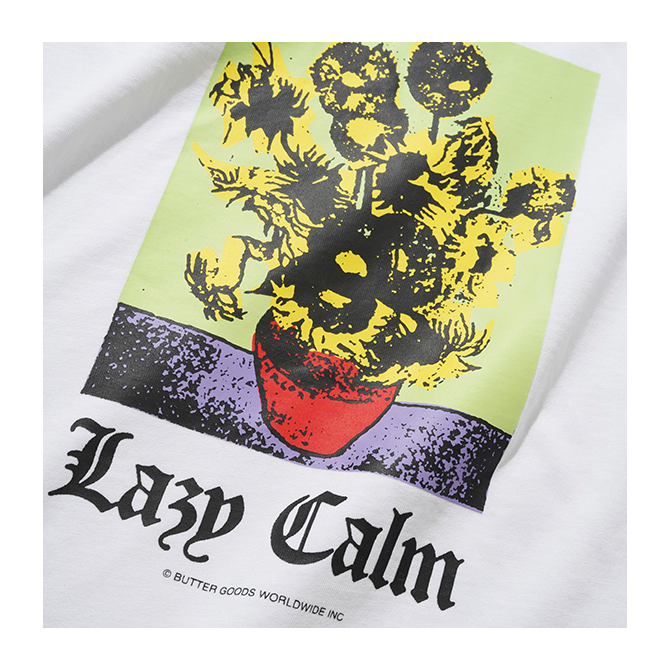 Butter Goods - Lazy Calm Tee - White