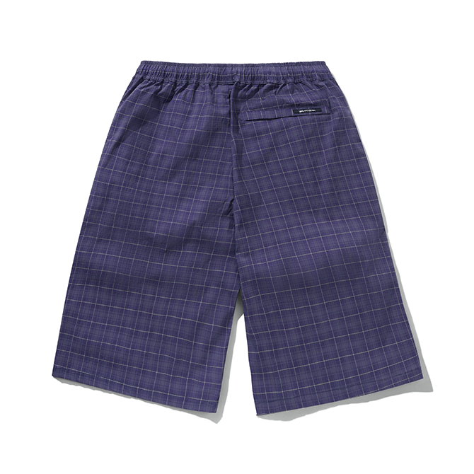 Butter Goods - Main Shorts - Navy Plaid