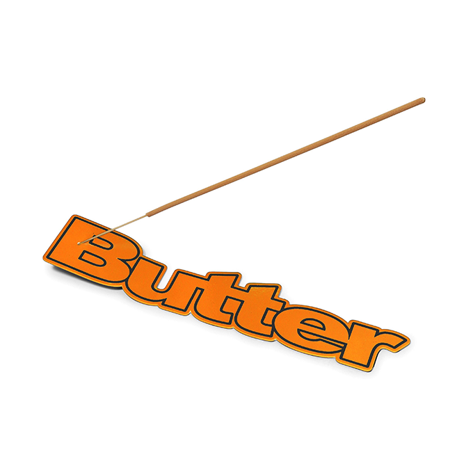 Butter Goods - Metal Incense Holder - Orange