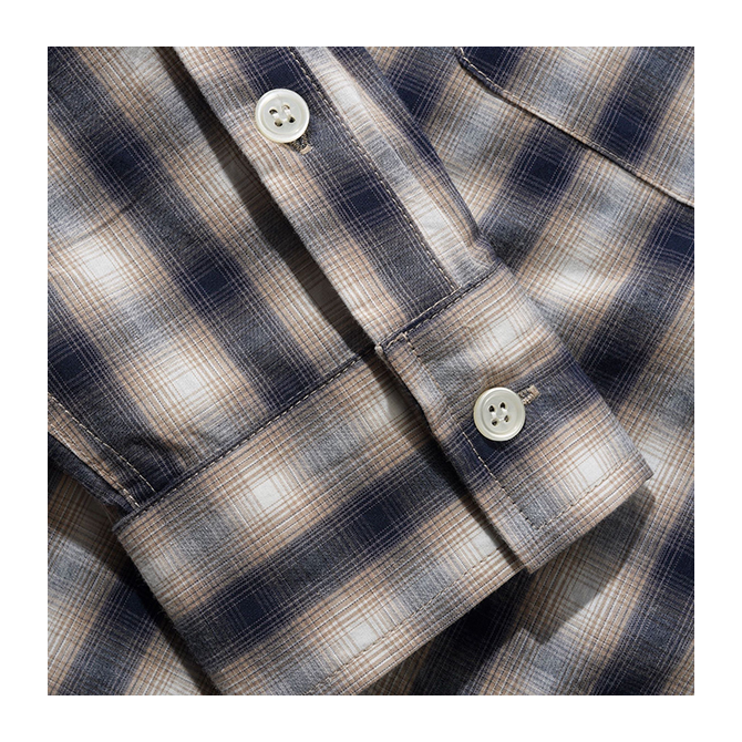 Butter Goods - Shadowplaid Shirt - Tan