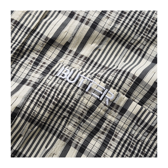 Butter Goods - Spring S/S Shirt - Black/Cream