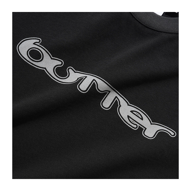 Butter Goods - Witness Raglan Tee - Black/Dark Grey