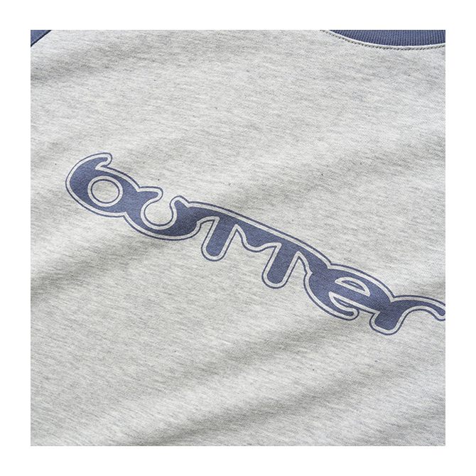 Butter Goods - Witness Raglan Tee - Slate/Ash