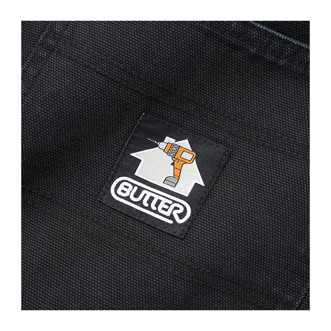 Butter Goods - Work Pants - Washed Black