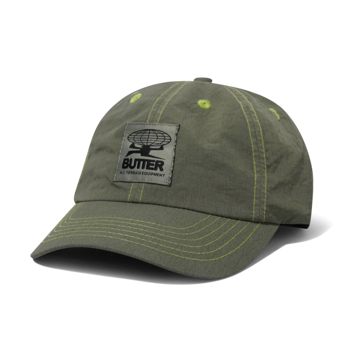 Butter Goods - Overdyed Terrain 6 Panel Cap - Black