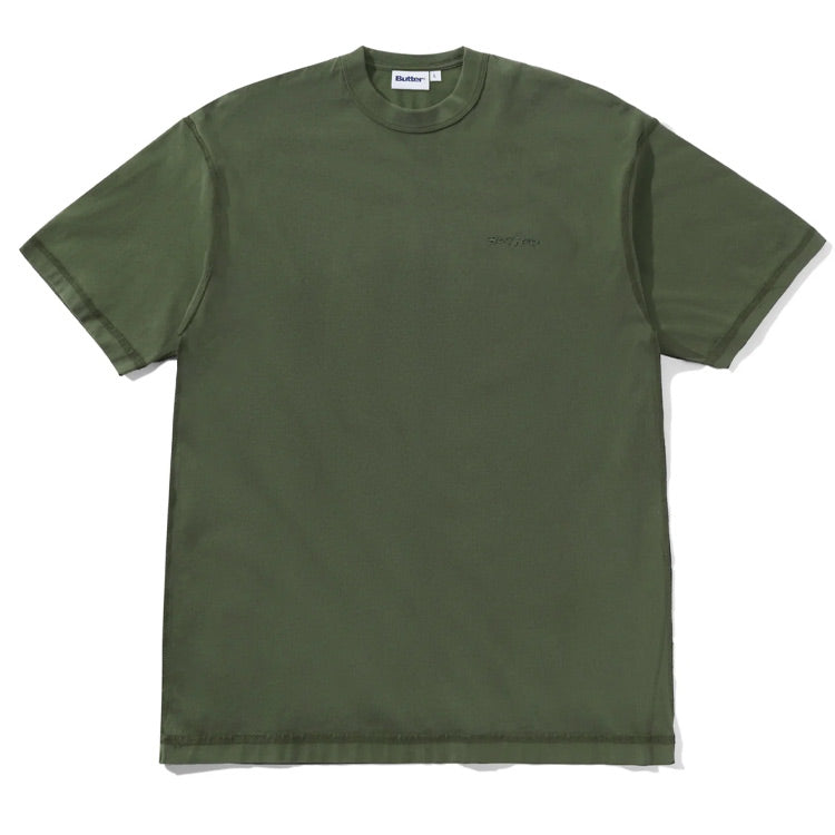 Butter Goods - Inside Out Tee - Washed Army