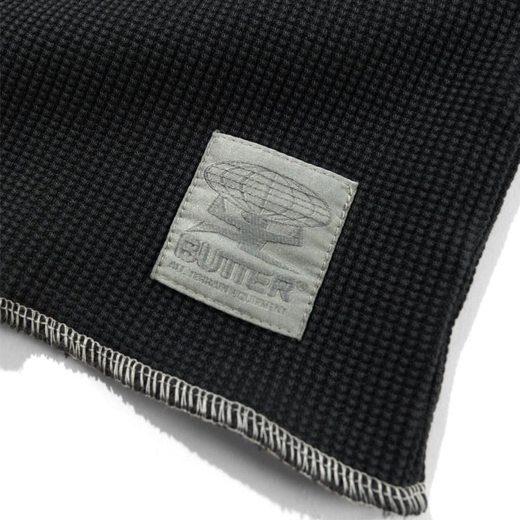 Butter Goods - Waffle L/S Top - Washed Black