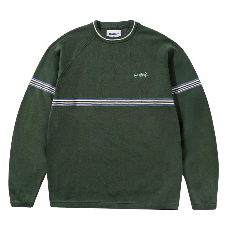 Butter Goods - Pier Knit Sweater - Moss