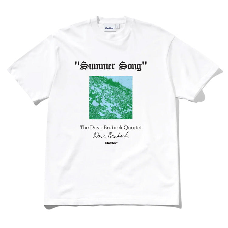 Butter Goods - Summer Song Tee - White