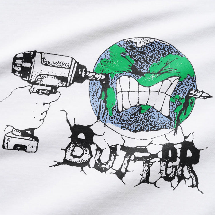 Butter Goods - Drill Tee - White