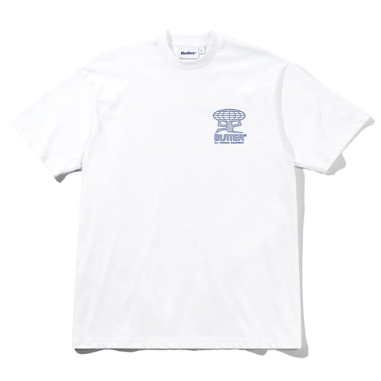 Butter Goods - Terrain Tee - White 3