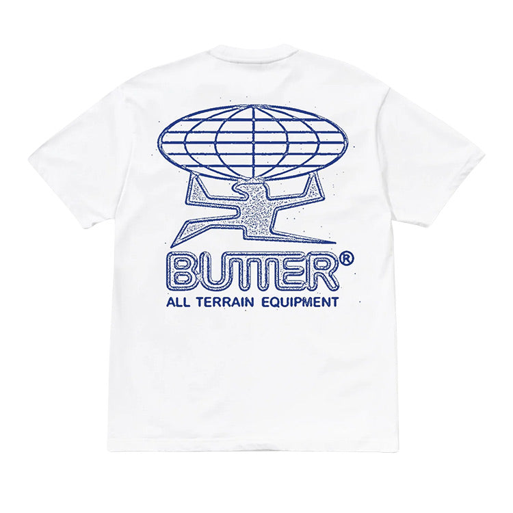 Butter Goods - Terrain Tee - White 3
