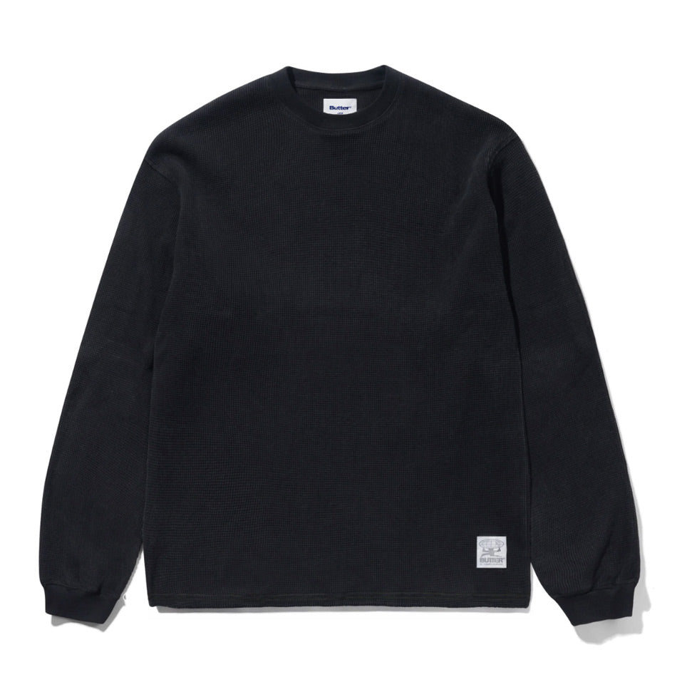 Butter Goods - Thermal L/S Top - Black