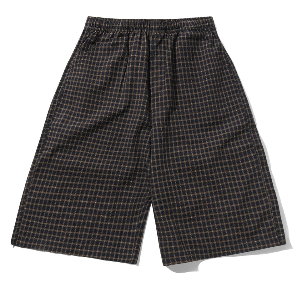 Butter Goods - Loose Shorts - Brown Seersucker Plaid