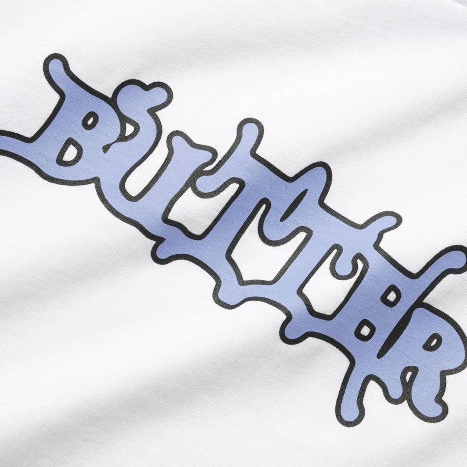 Butter Goods - Serif Tee - White