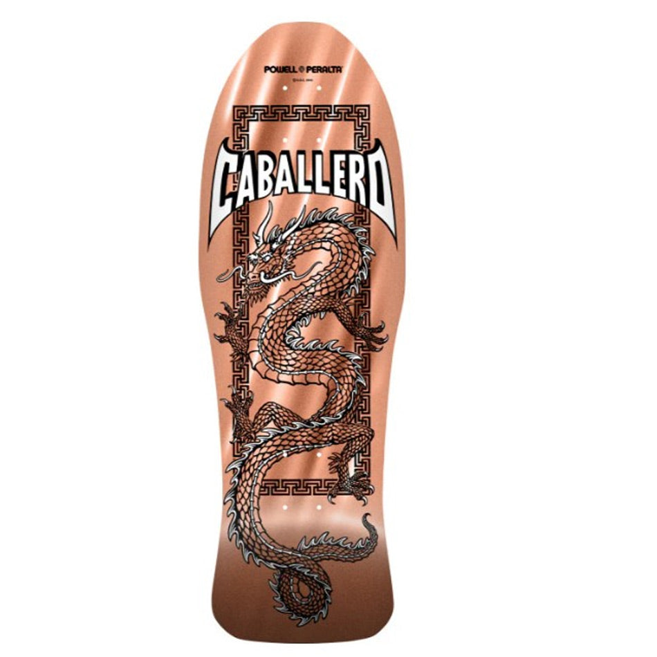 Powell Peralta - Cab Chinese Dragon Deck - Copper Foil