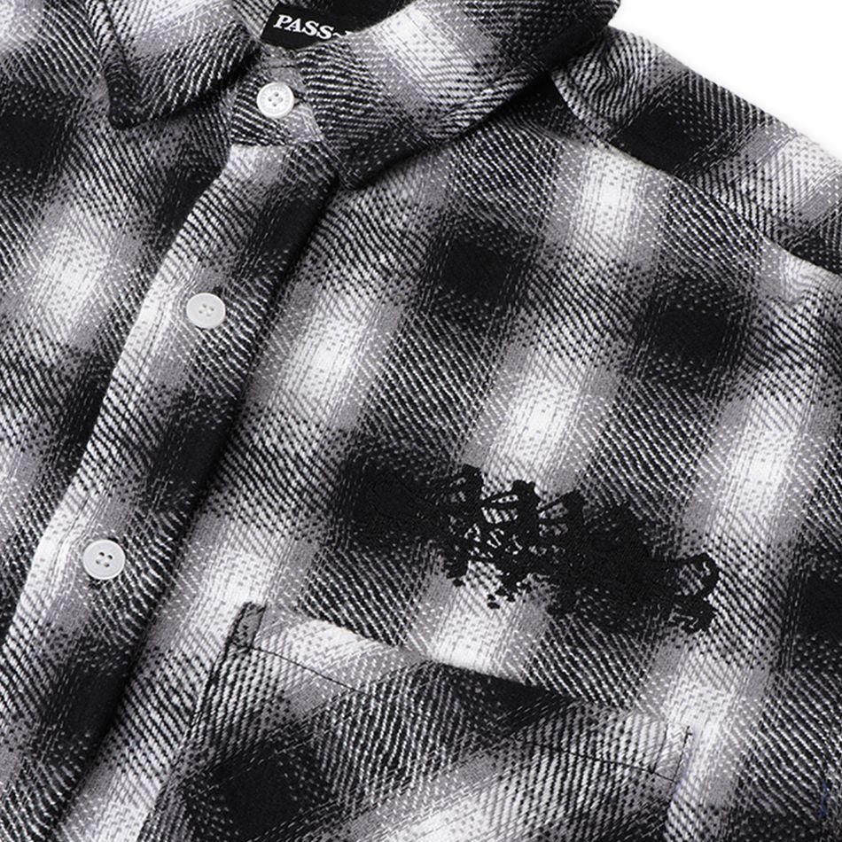 Pass~Port - Canoe Workers Flannel - Grey
