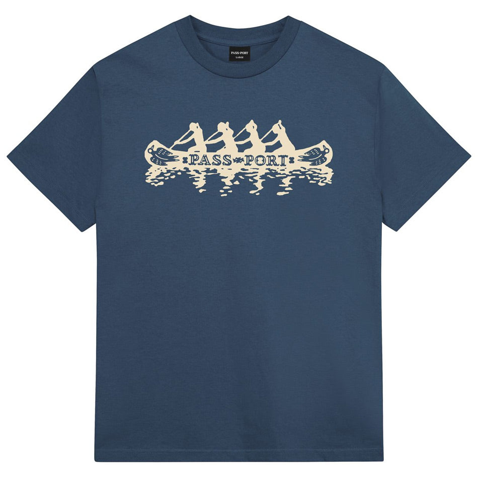 Pass~Port - Canoe Tee - Harbour Blue