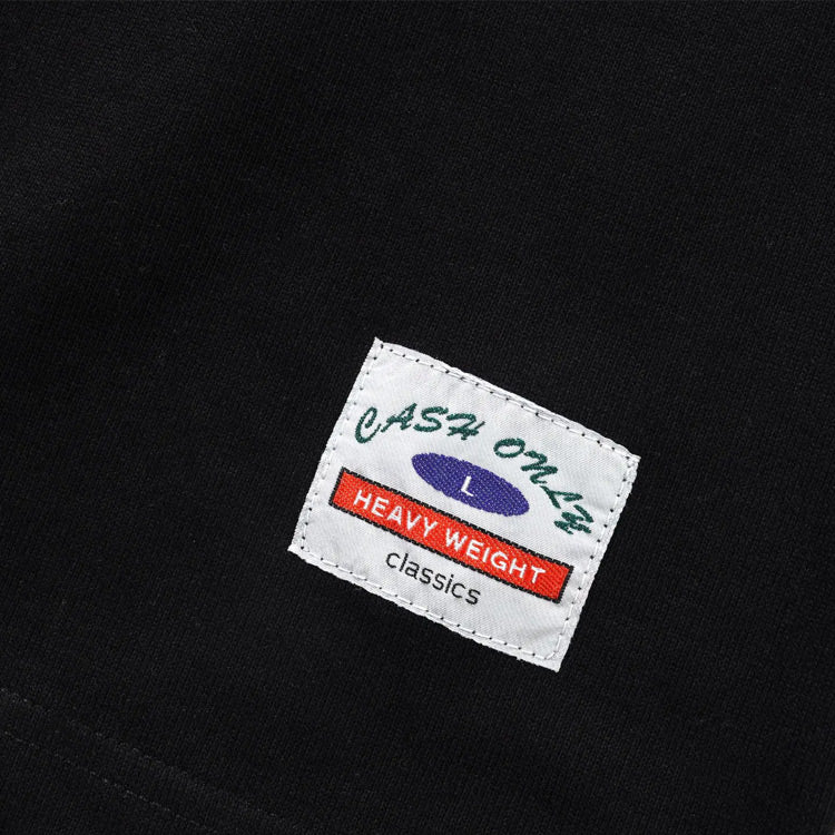 Cash Only - Heavy-Weight Tee - Black