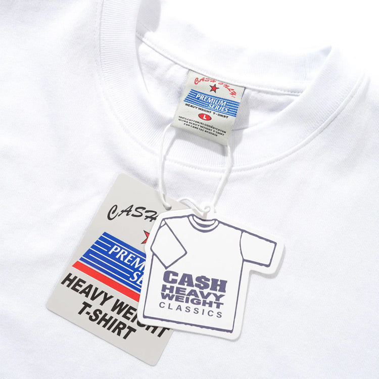 Cash Only Heavy-Weight Tee - White