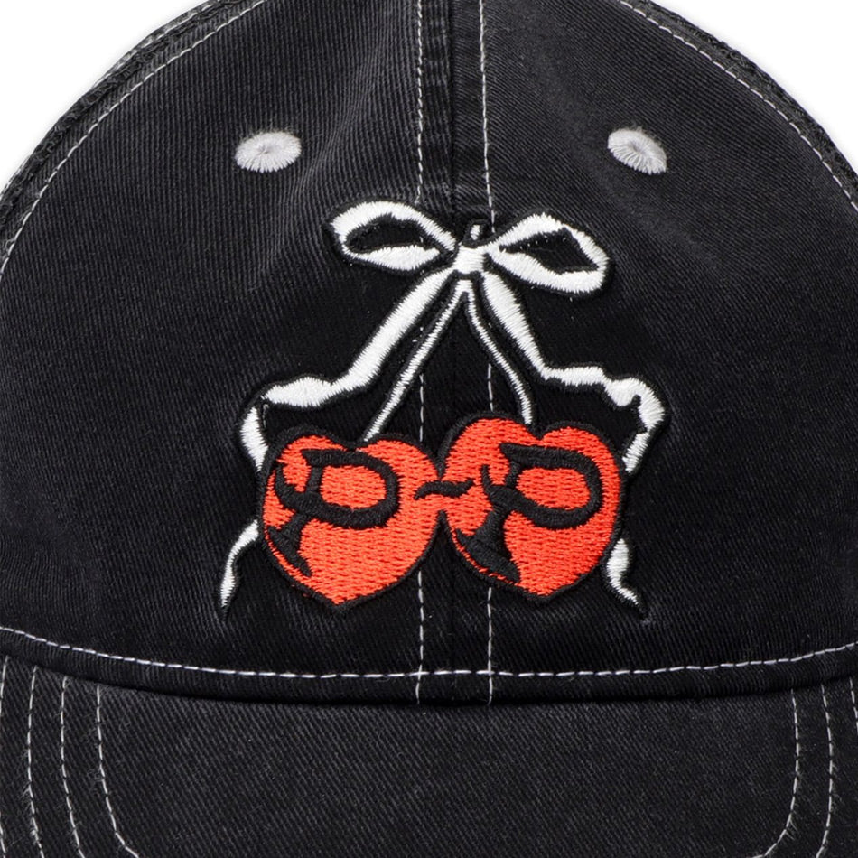 Pass~Port  - Cherries Leagues Trucker - Washed Black